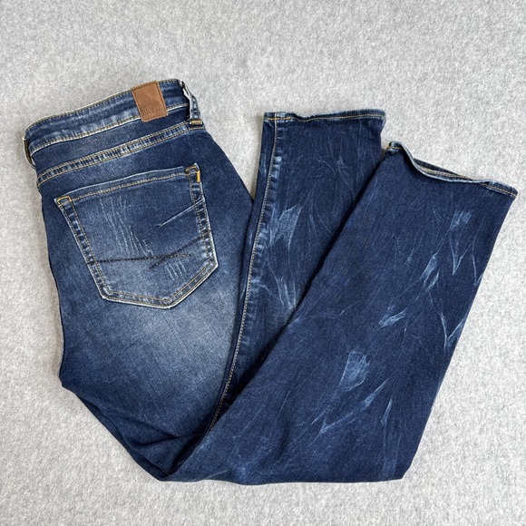 Buckle Denim - BKE Buckle Jeans Womens 29x24 (31x24) Blue Denim Crop Stella Low Rise Straight